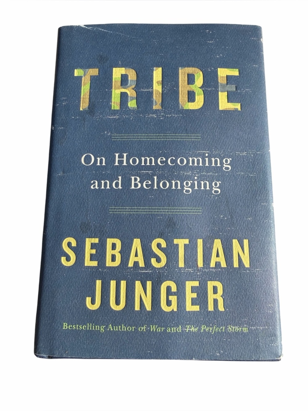 TRIBE On Homecoming and Belonging Hardcover Book by Sebastian Junger